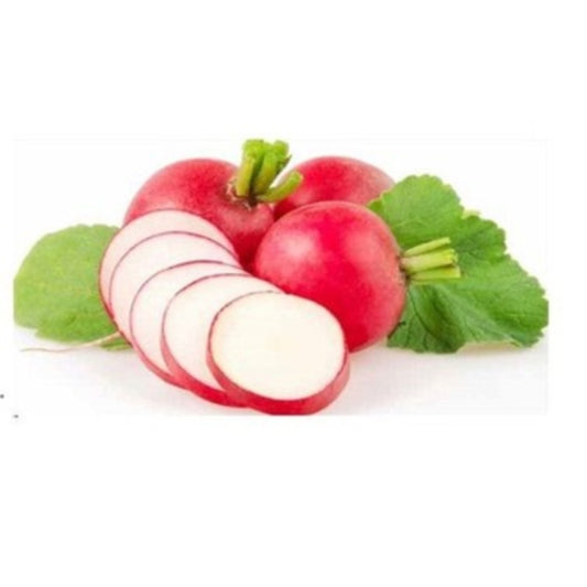 100 Seeds Large Taurus Red Radish Seeds, Natural, Non GMO, Heirloom, Easy To Grow