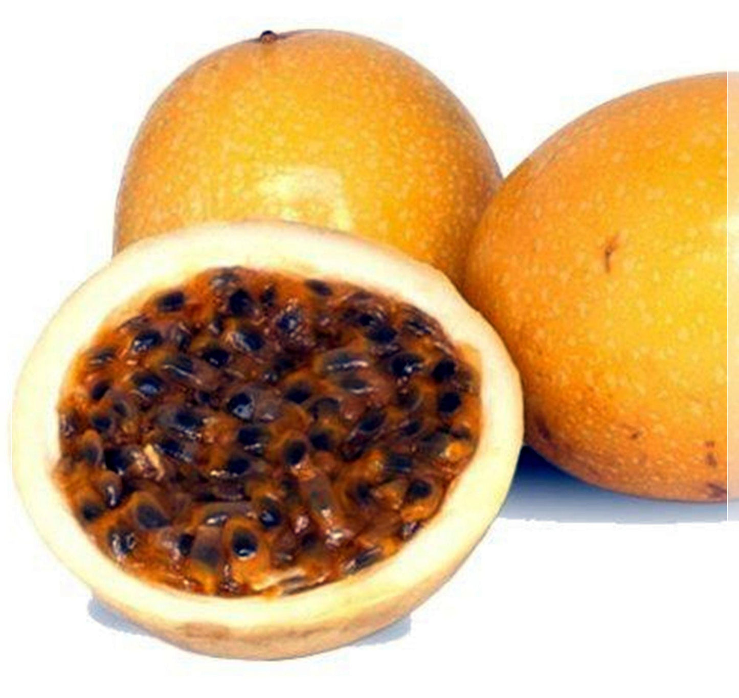 10 Seeds Yellow Passion Fruit, Passiflora, Maracuya, Natural, Non GMO, Heirloom