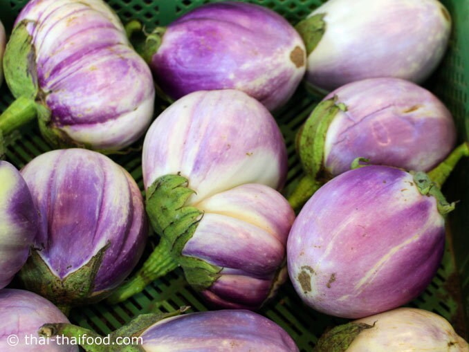 20 Seeds Brittle Purple Dish Eggplant, Thai Vegetable, Natural, Non GMO