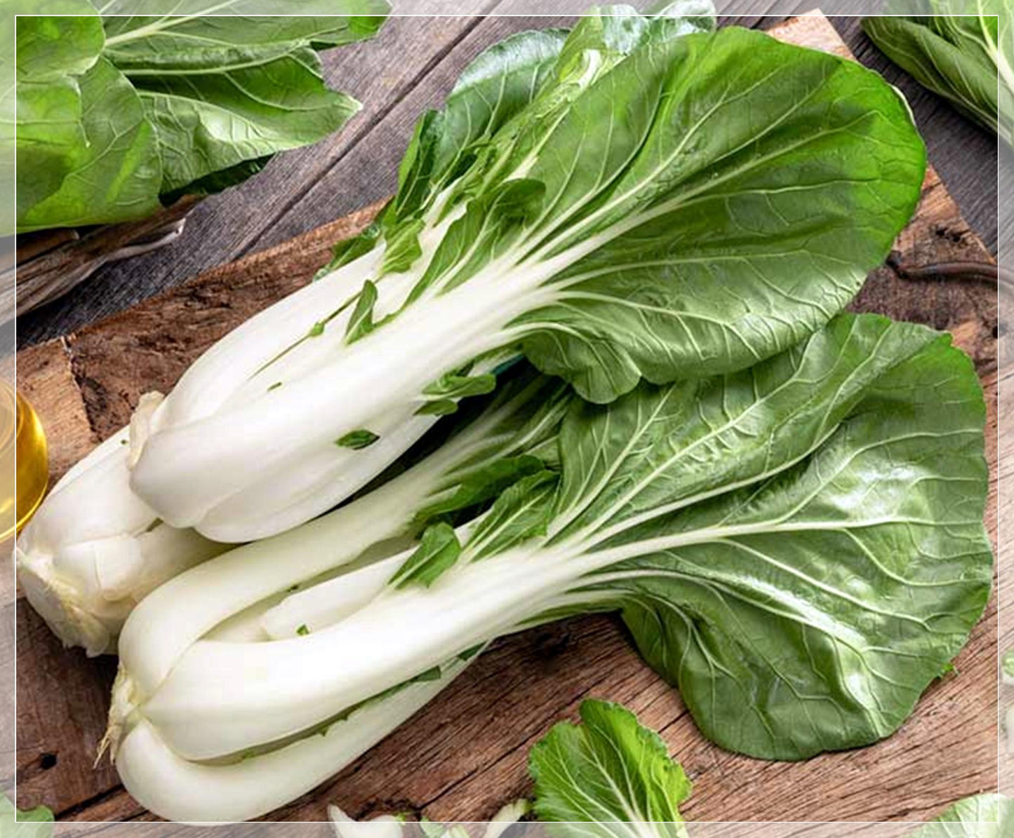 100 Seeds Pak Choi, Chinese Cabbage, Brassica Rapa, Canton Pak Choy, Heirloom, Natural Asian Greens
