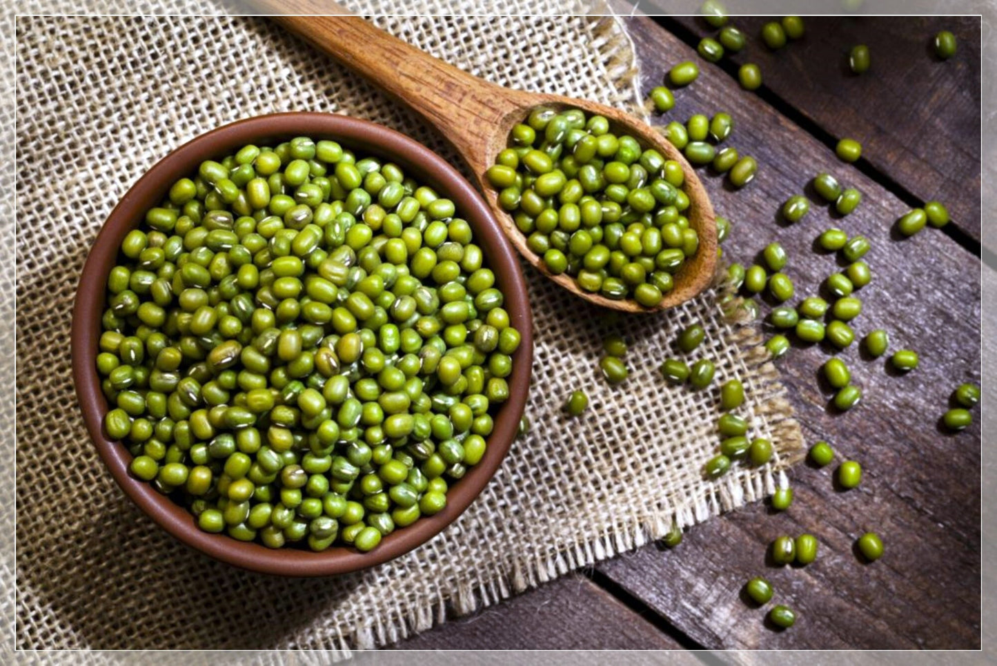 50 Seeds Mung Beans, Moong Dal, Green Gram, Balatong, Natural, Non GMO