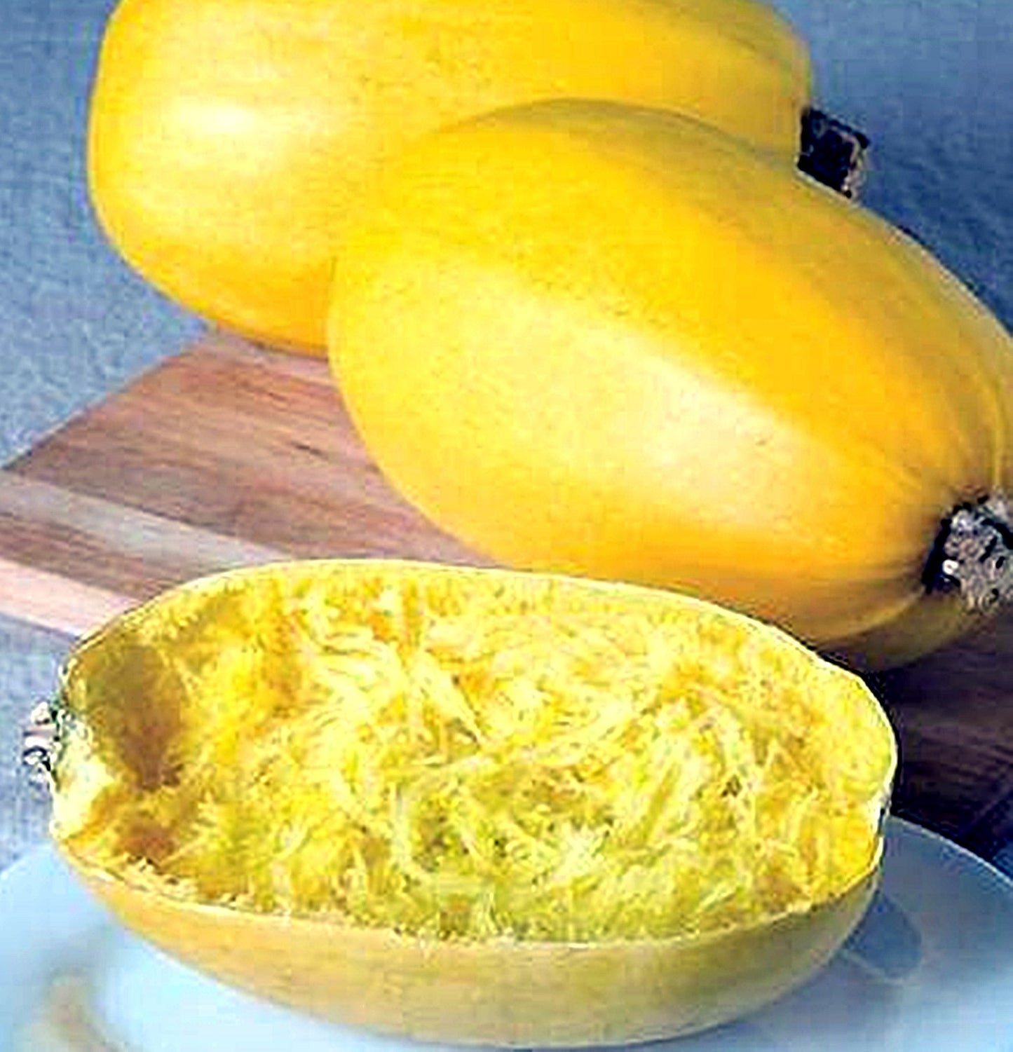 5 Seeds Spaghetti Squash Pumpkin, Cucuzza, Natural, Non GMO